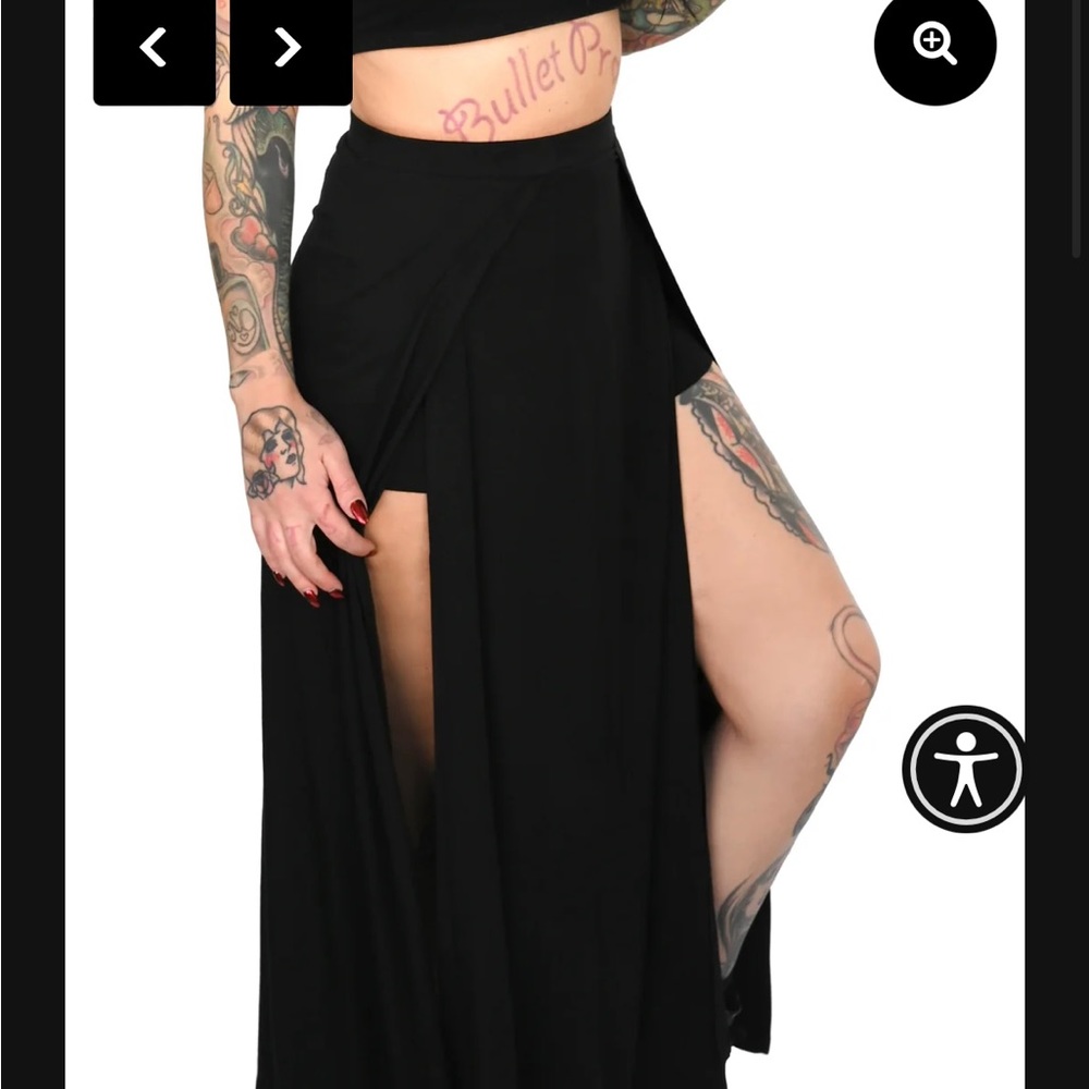 DARLA MAXI SKIRT with built in shorts